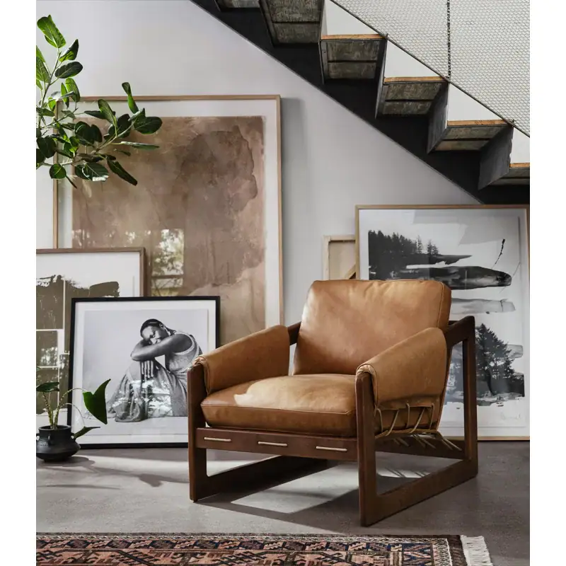 Dustin Leather Armchair