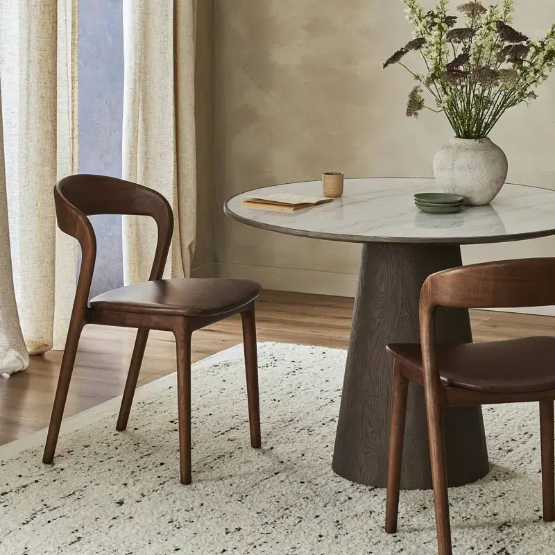 Kayla Leather Dining Chair