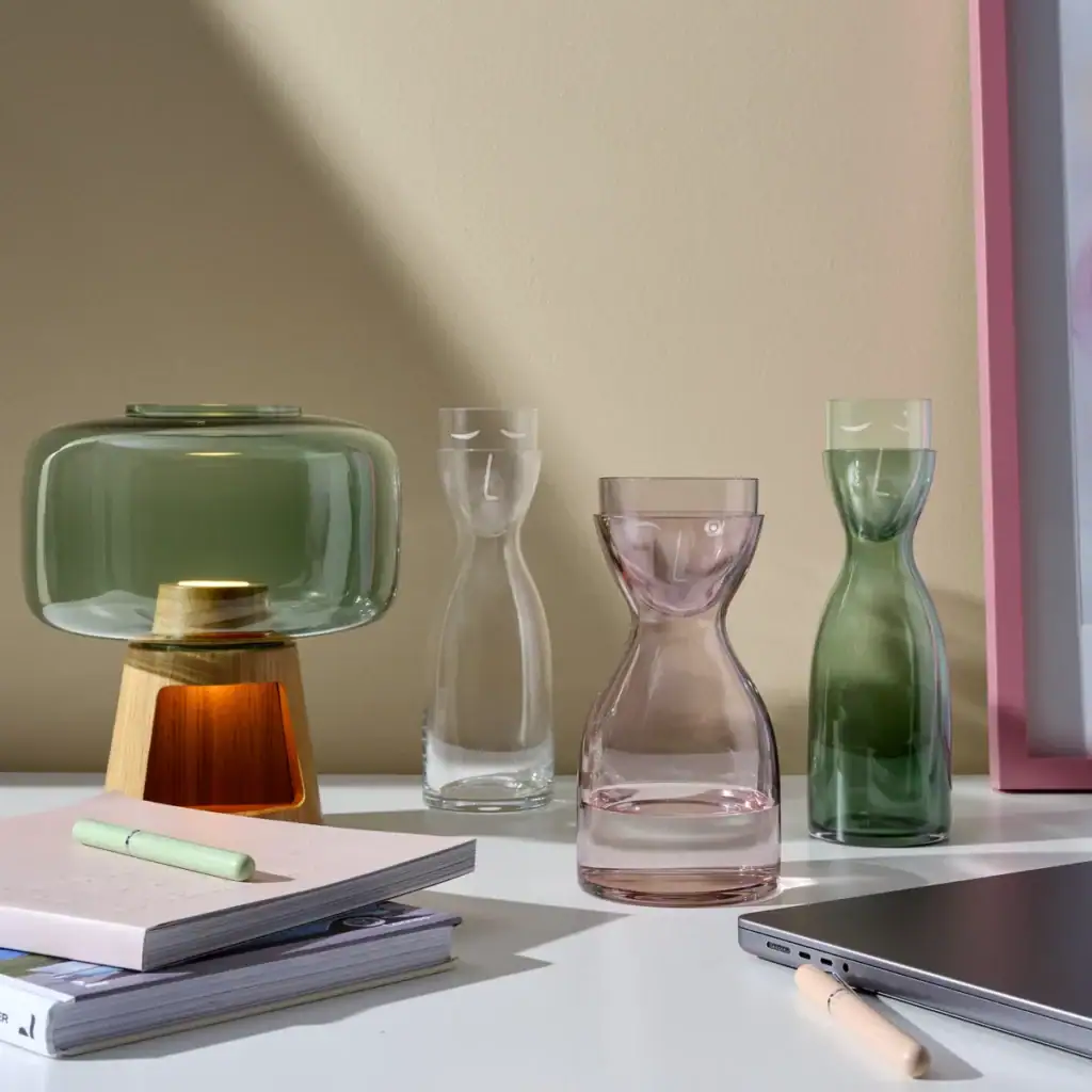 Mr. and Mrs. Carafe Set