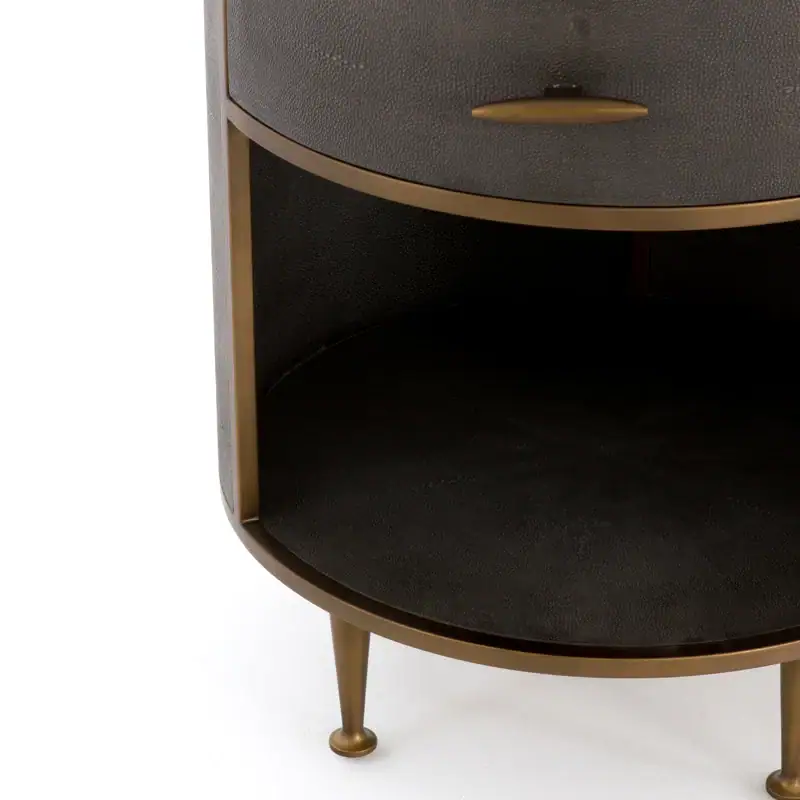 Shagreen Nightstand