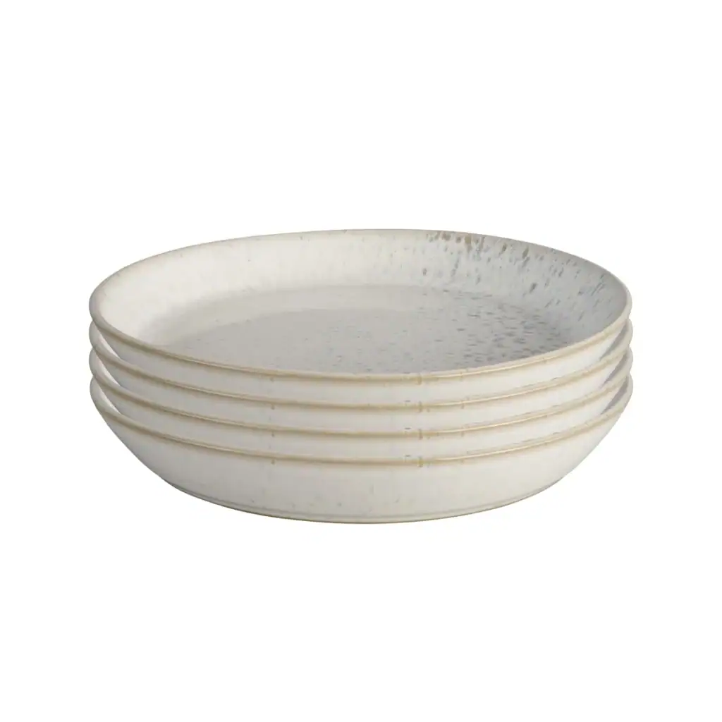 Stoneware Appetizer Plate Set