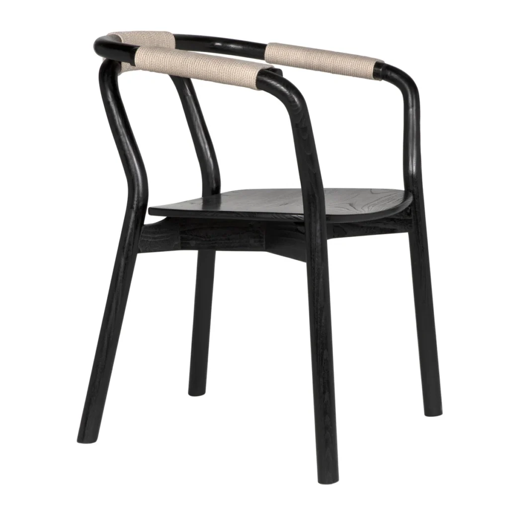 Noir Anna Arm Chair