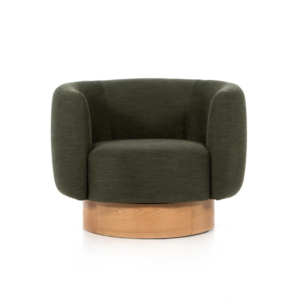Calista Swivel Barrel Chair