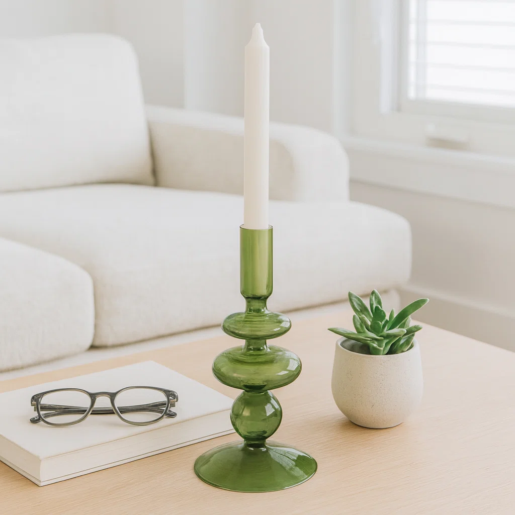 SAGEBROOK TALL CANDLE HOLDER